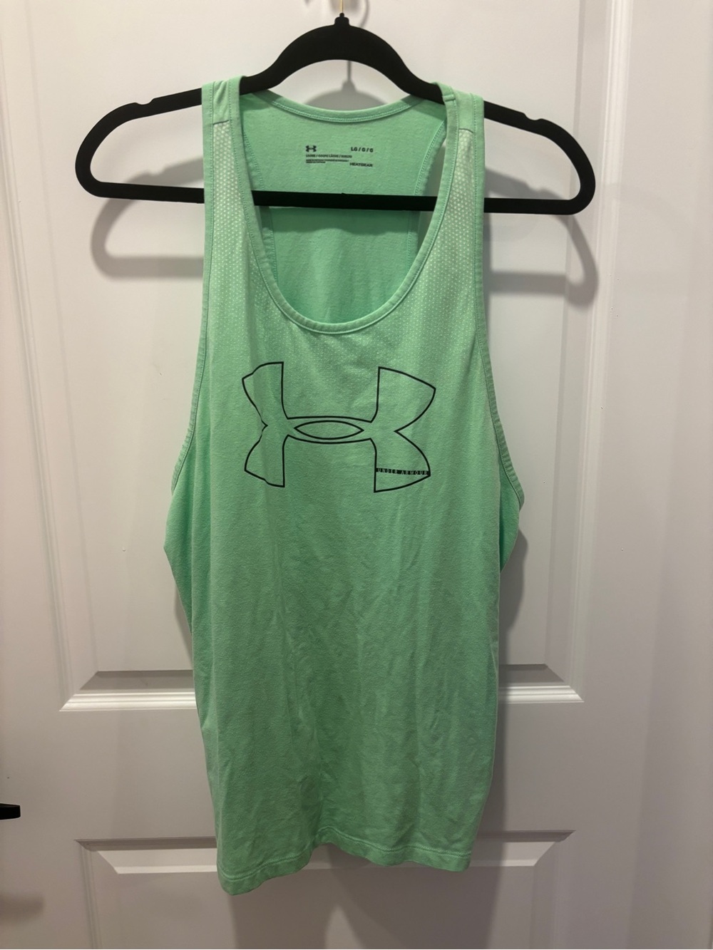 Women's Mint Green Logo Racerback Tank Top